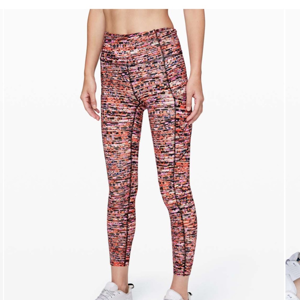 Lululemon Fast and Free Tight II 25" *Nulux Size 6